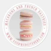 Pastry Bakery foto product verpakking sticker (Voorkant)