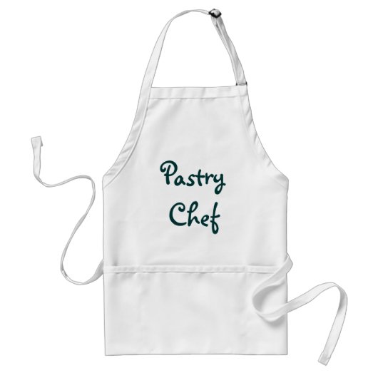 Pastry Chef Apron Standaard Schort (Voorkant)