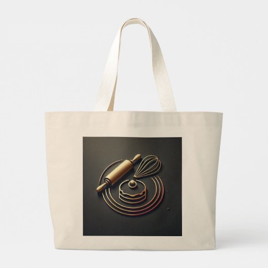 Pastry Chef & Baker’s Grote Tote Bag (Achterkant)