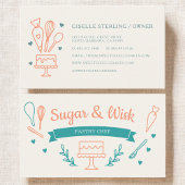 Pastry Chef Bakery Baker Visitekaartje