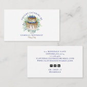 Pastry Chef Dessert Caterer Visitekaartje (Voorkant / Achterkant)
