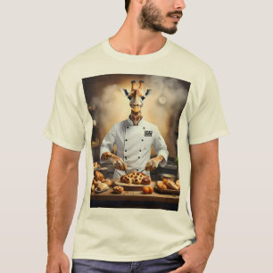 "Pastry Chef Giraffe: Nieuwe hoogten bereiken in d T-shirt