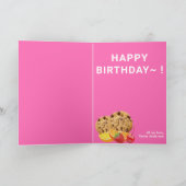 Pastry Chef 🎂 Head in Hole Grootste Verjaardag Kaart (Binnen)