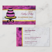 Pastry Chef Slogans Visitekaartjes (Voorkant / Achterkant)