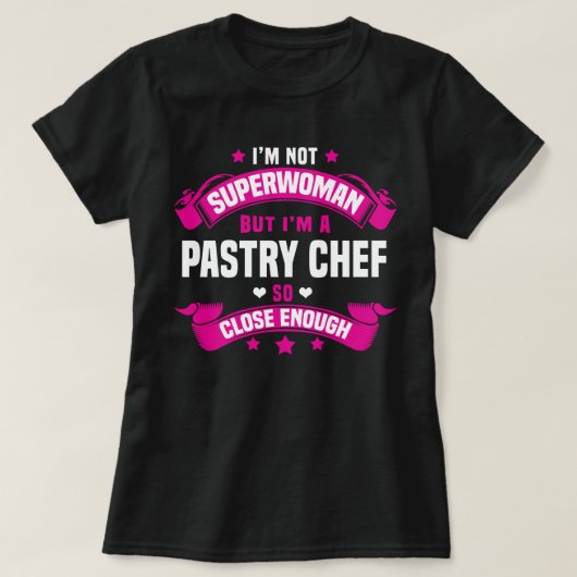 Pastry Chef T-shirt (Design voorkant)