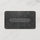 Pastry Chef | Whisk Rolling Pin | Baker Visitekaartje (Achterkant)