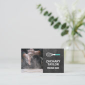 Pastry Chef | Whisk Visitekaartje (Staand voorkant)