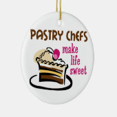 Pastry Chefs Keramisch Ornament (Rechts)