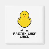Pastry Chick Magneet (Voorkant)