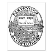 Pastry Cook Wood Art Stempel (Afrduk)