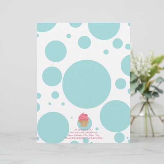 Pastry Designer Letterhead Briefhoofd (Staand voorkant)