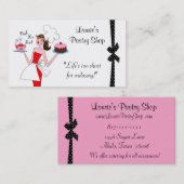 Pastry Diva-Visitekaartjes Visitekaartje (Voorkant / Achterkant)