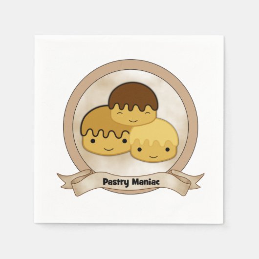 Pastry Maniac Servet (Voorkant)
