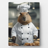 Pastry Prowess: de culinaire capibara Fotoplaat (voorkant)
