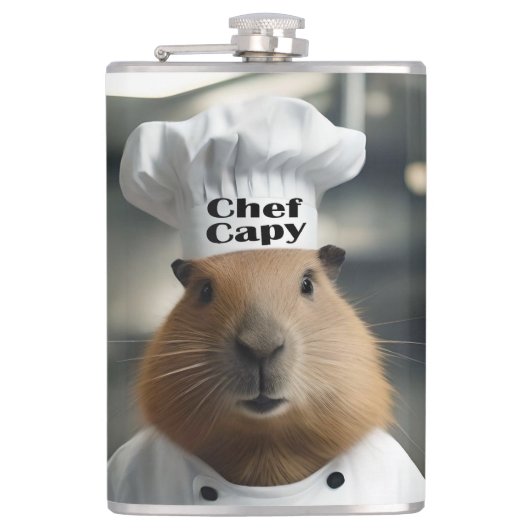 Pastry Prowess: de culinaire capibara Heupfles (Voorkant)