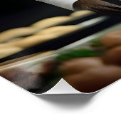 Pastry Prowess: de culinaire capibara Perfect Poster (Hoek)