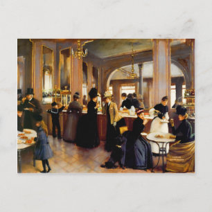 Pastry Shoppe Vintage Art 1889 Briefkaart