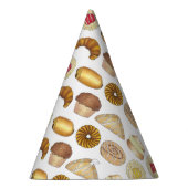 Pastry Tray Croissant Danish Muffin Bked Goods Feesthoedjes (Rechts)