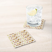 Pastry Tray Croissant Danish Muffin Bked Goods Kartonnen Onderzetters (Insitu)