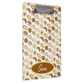 Pastry Tray Croissant Danish Muffin Bked Goods Klembord (Rechts)