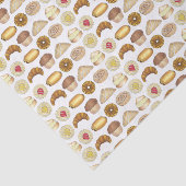 Pastry Tray Croissant Danish Muffin Bked Goods Tissuepapier (Detail)