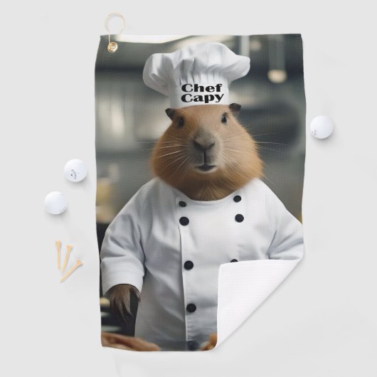 Pastry Vaardigheid: De Culinaire Capybara Golfhanddoek (Insitu)