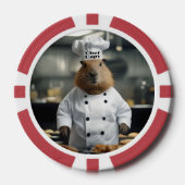 Pastry Vaardigheid: De Culinaire Capybara Poker Chips (Voorkant)