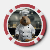 Pastry Vaardigheid: De Culinaire Capybara Poker Chips (Achterkant)