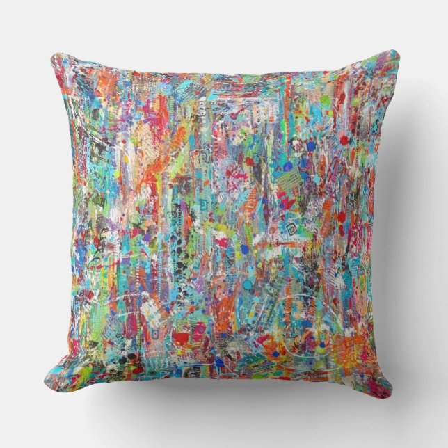 Pasttijd 20 x 20 Sierkussen buitenshuis (Voorkant)