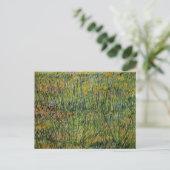 Pasture in Bloom door Vincent van Gogh Briefkaart (Staand voorkant)