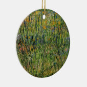 Pasture in Bloom door Vincent van Gogh Keramisch Ornament (Rechts)