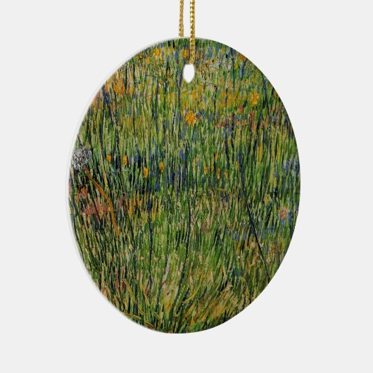 Pasture in Bloom door Vincent van Gogh Keramisch Ornament (Rechts)