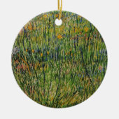 Pasture in Bloom door Vincent van Gogh Keramisch Ornament (Voorkant)