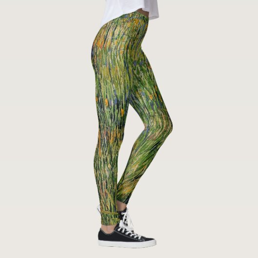 Pasture in Bloom door Vincent van Gogh Leggings (Rechts)
