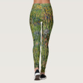 Pasture in Bloom door Vincent van Gogh Leggings (Achterkant)