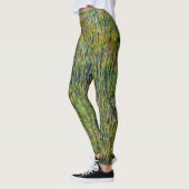 Pasture in Bloom door Vincent van Gogh Leggings (Links)
