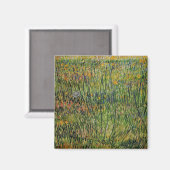 Pasture in Bloom door Vincent van Gogh Magneet (Voorkant / Achterkant)