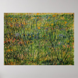 Pasture in Bloom door Vincent van Gogh Poster