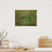 Pasture in Bloom door Vincent van Gogh Poster (Keuken)