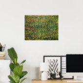 Pasture in Bloom door Vincent van Gogh Poster (Thuiskantoor)