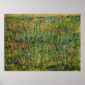 Pasture in Bloom door Vincent van Gogh Poster (Voorkant)