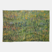 Pasture in Bloom door Vincent van Gogh Theedoek (Horizontaal)