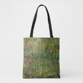 Pasture in Bloom door Vincent van Gogh Tote Bag (Voorkant)