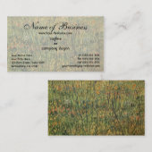 Pasture in Bloom door Vincent van Gogh Visitekaartje (Voorkant / Achterkant)