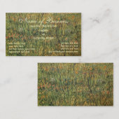 Pasture in Bloom door Vincent van Gogh Visitekaartje (Voorkant / Achterkant)