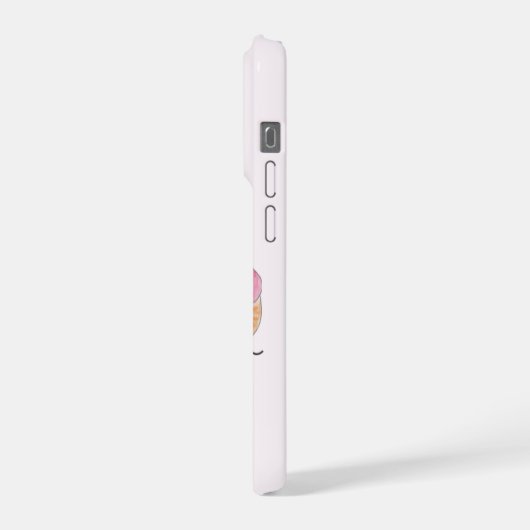 Pasty donut phone case iPhone hoesje (Linkerkant)