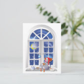 Pasvenster Feestdagenkaart (Staand voorkant)