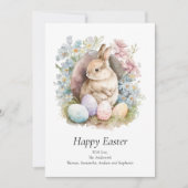 Pasvorm voor paaspasteien Kaart voor paaspasta (Voorkant)