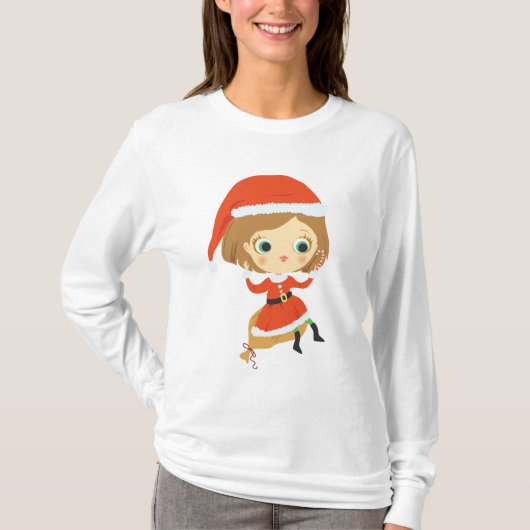 Pasvrouw PJ's T-shirt (Voorkant)