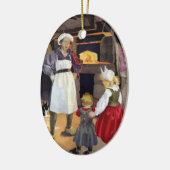 Pat-A-Cake Baker and Children Nursery Rhyme Keramisch Ornament (Links)